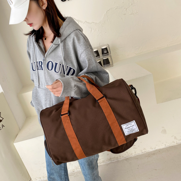 Unisex Fashion Solid Color Oxford Cloth Waterproof Travel Bags display picture 4