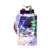 Plastic square bottle, aquarium, full set, internet celebrity