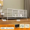 160*70*65 with tray and partition can be stacked