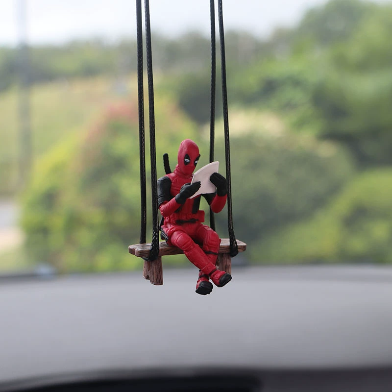 Внешняя торговля AliExpress автомобильные поставки Дэдпул Автомобильная подвеска трансграничная Amazon Marvel Автомобиль Подвеска для зеркала заднего вида