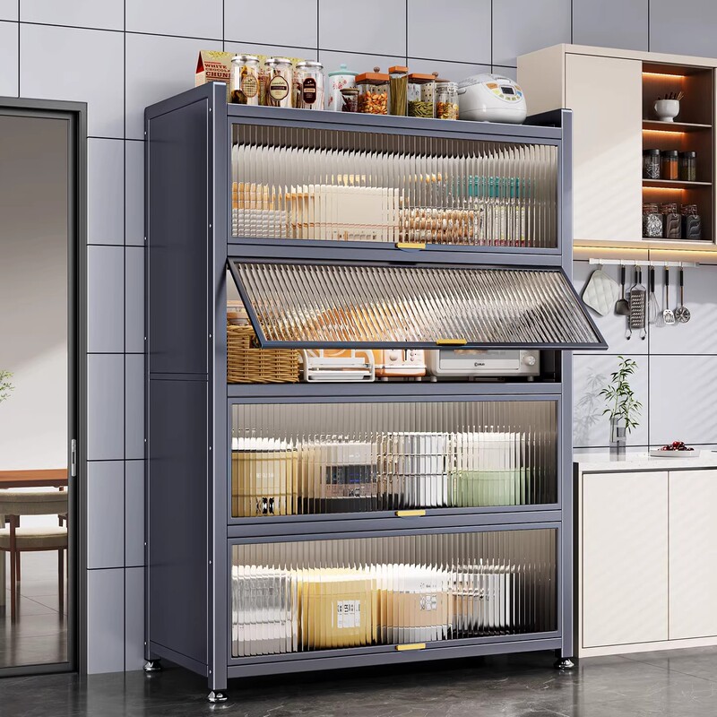 Kitchen Storage Rack, Floor-Standing Multi-Layer Storage Cabinet, Microwave Oven, Household Multi-Functional Storage Cabinet, Condiment Cabinet Kitchen Storage Rack, Floor-Standing Multi-Layer Storage Cabinet, Microwave Oven, Household Multi-Functional Storage Cabinet, Condiment Cabinet