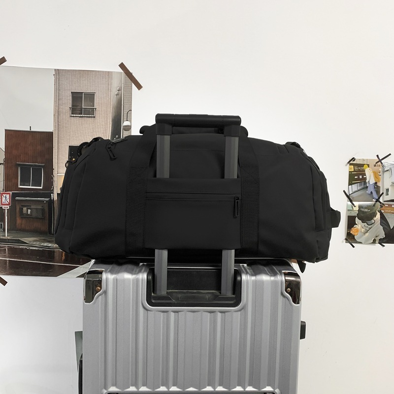 Nuevo bolso de viaje transfronterizo, bolso deportivo de alta gama para hombre, separación en seco y húmedo, bolso de equipaje de mano multifuncional de doble espalda