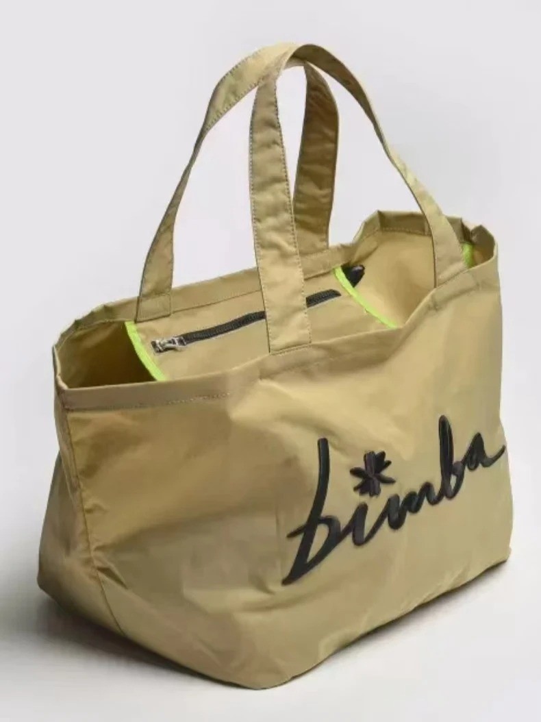 Venta directa de fábrica, bolso de tela español Bimba y Lola, nuevo bolso de mano para mujer de color puro, bolso de mano para mujer, bolso tipo clutch para mujer
