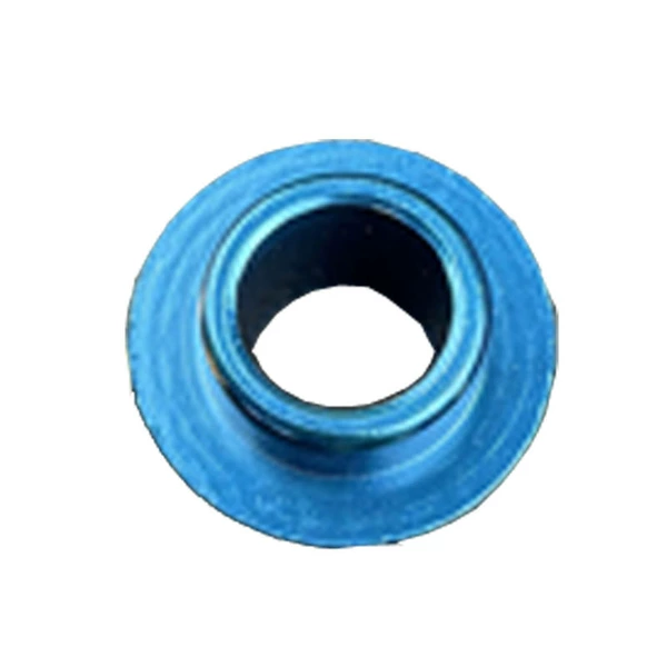Blue flying saucer aluminum bushing