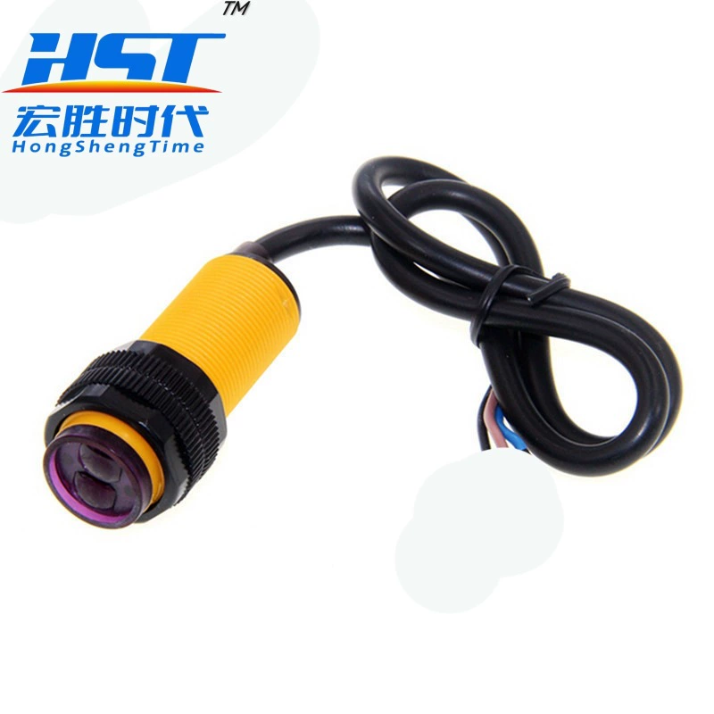 Датчик, умный переключатель ключ, модуль, робот, E18, D80, 3-80 см