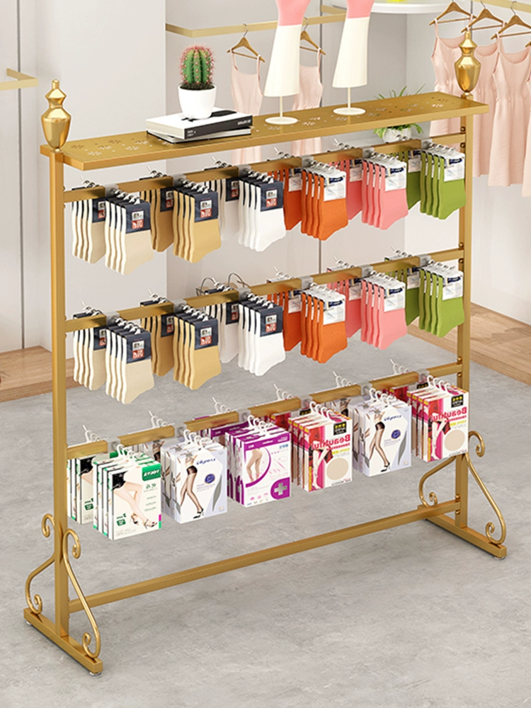 Socks, stand, underwear, shorts, tights, storage system