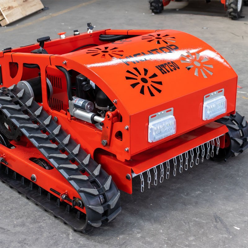 现货出口小型果园割草机 7.5马力遥控碎草机 发货美国EPA割草机