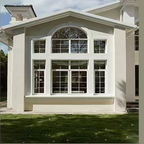 塑钢门窗定制厂家铝合金断桥落地防盗窗可工装钢化玻璃平开窗