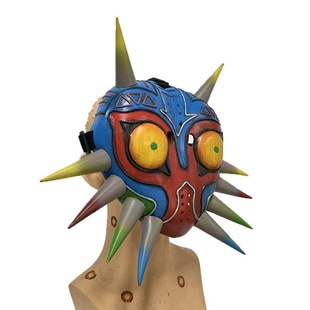 The Legend of Zelda Character cos Mezula Glow Mask Game Perimeter Latex Headgear Wilderness Breath Mask