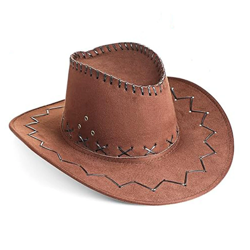 Ковбойская шляпа в стиле вестерн, замшевая ковбойская шляпа, ковбойская шляпа рыцаря Дика, летняя солнцезащитная джазовая шляпа с пейзажем