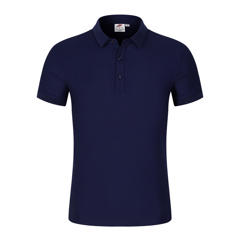 TYF1686#네이비 블루 면 60% 속건성 섬유 40%