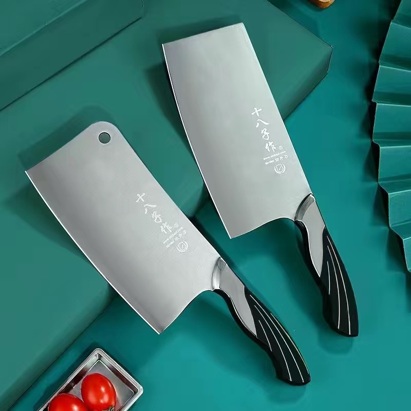 Shibaz Kitchen Knife, Slicing Knife, Bone Chopping Knife, Household Stainless Steel Sharp Dual-Purpose Knife, Genuine Yangjiang Product