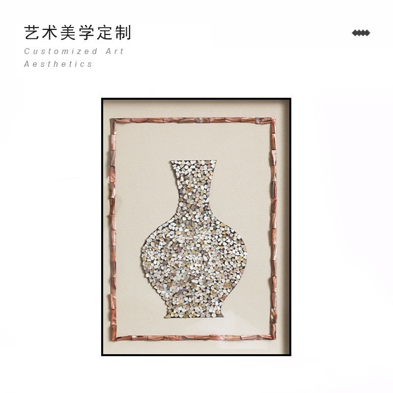 ニッチなハイエンドの抽象的なリビングルームのソファの背景の壁の装飾絵画パーソナライズされたシンプルなスタイルの寝室の玄関廊下吊り絵画|undefined