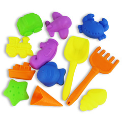 Space toy sand play sand play toy beach sand pool digging shovel thickening tool play house castle mold