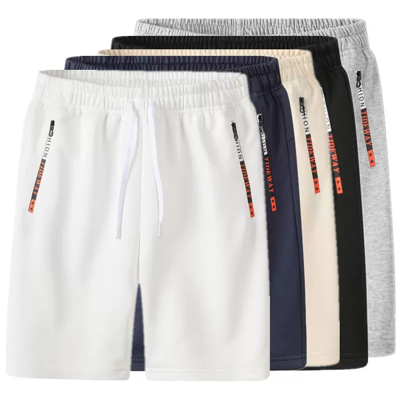 夏季新款薄款户外空调休闲短裤运动裤五分裤男健身裤百搭针织卫裤