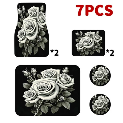 Mats, Seven-Piece Set, Two-Piece Set, Universal Foot Pad - q14