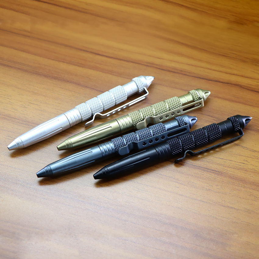 現貨B2鎢鋼頭戰術防衛筆寶珠筆多功能防身筆戶外破窗錐求生簽字筆