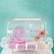 透明亚克力仓鼠笼金丝熊刺猬通心粉花枝鼠双子芦丁鸡饲养箱43批发