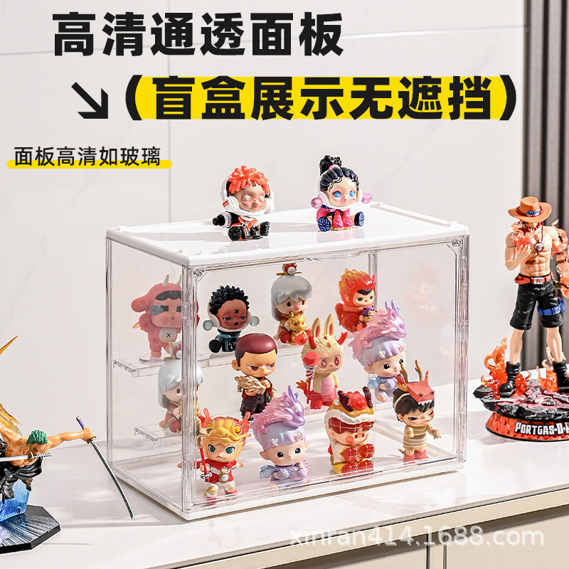 モデルフィギュアディスプレイスタンド人形収納ボックスアクリルディスプレイボックス透明棚ぬいぐるみ人形ブラインドボックス|undefined