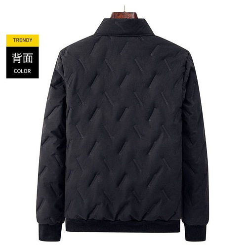 Lambskin Fleece Coat for Men - Winter Heavy Warm Fleece Jacket, Loose and Thick, Warm Insulated, Fitted and Larger Size, Father's Style Frock Coat
