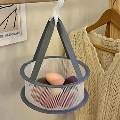 New 20CM dust-proof and mold-proof air cushion drying basket makeup brush cleaning sponge drying tool beauty egg net bag