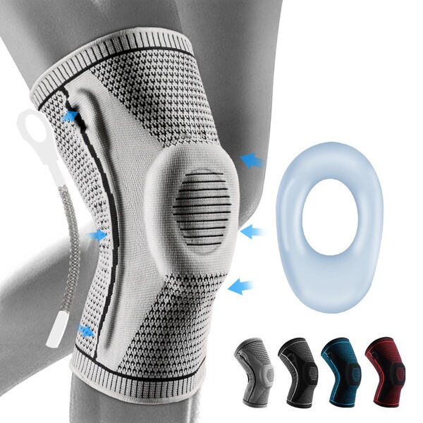 Travel sports summer breathable climbing basketball knitted knee…