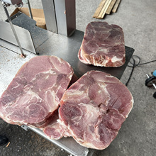 *电动切骨机羊脖骨切块机 不锈钢牛排切片机 排骨切条切丁锯骨机