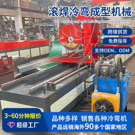 厂家全自动数控滚焊冷弯成型机械 跨进供应滚焊冷弯成型机定 制