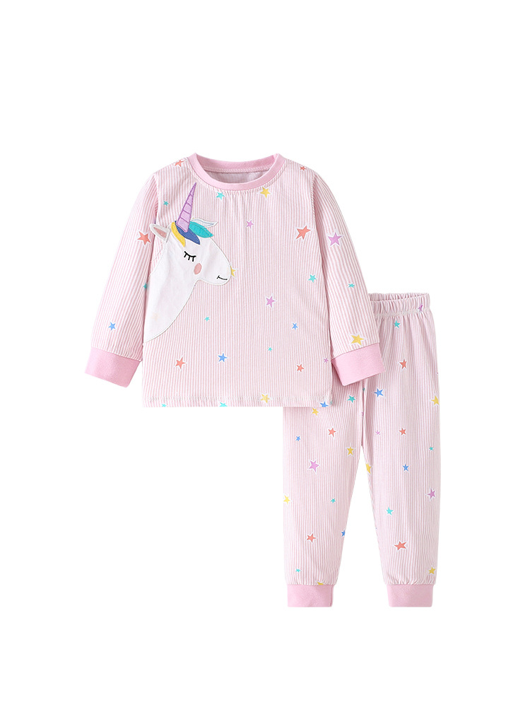 Traje de niña malwee transfronterizo otoño nuevo cuello redondo de manga larga traje de dos piezas de servicio a domicilio informal para niños europeos y americanos
