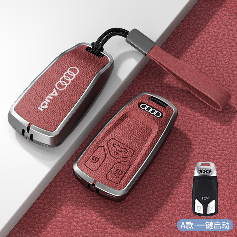 Type a smart volcanic red zinc alloy shell + hand strap