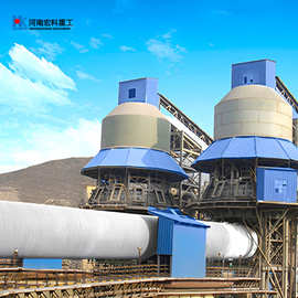 宏科重工高岭土回转窑煅烧工艺图片 煅烧高岭土 垃圾焚烧回转窑