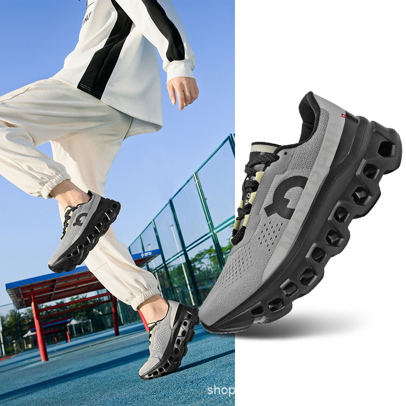 Comercio exterior transfronterizo 9912 nuevos zapatos de tela de vuelo respirables amortiguación de malla zapatos de correr de maratón zapatos de hombre zapatos deportivos image 4