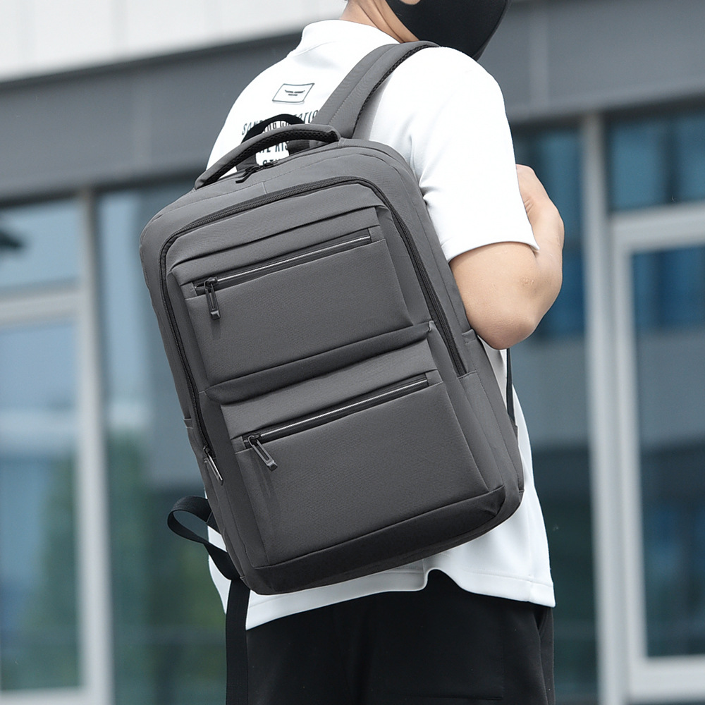 2025 New Lightweight Large Capacity Business Backpack Casual College Student Bag Multifunctional Casual Travel Backpack