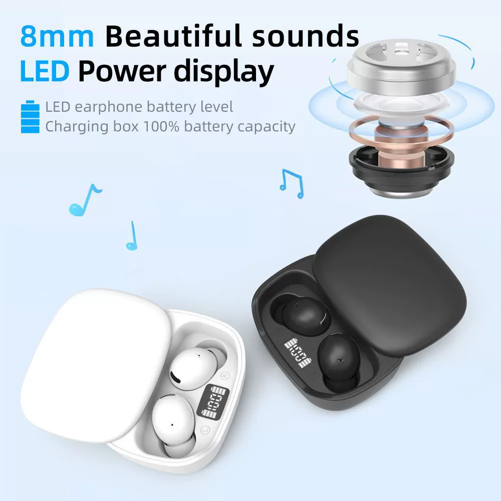 Беспроводные наушники PRO C8 Bluetooth, новая коллекция, кейс зарядки с LED-дисплеем, вкладыши