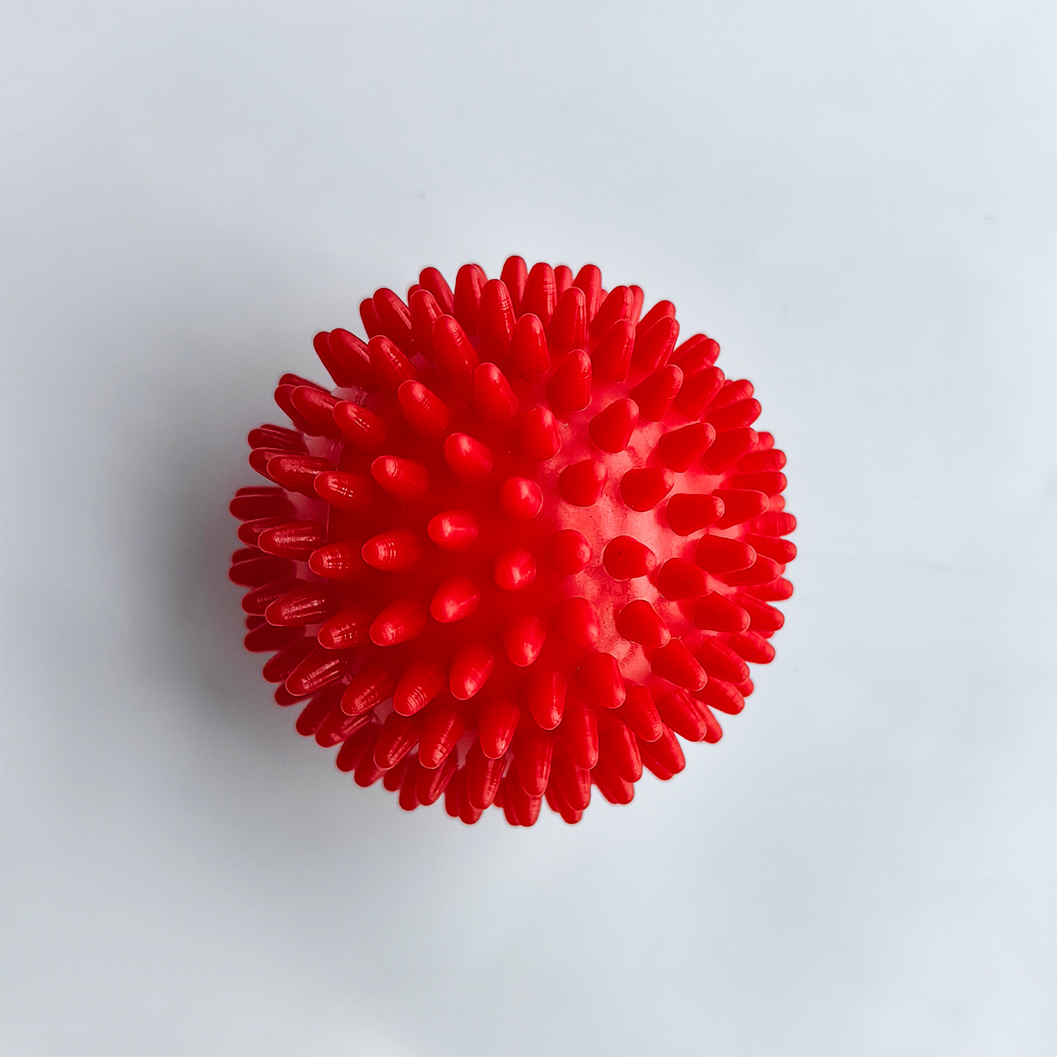 9cm masaje bola de espinada bola de PVC músculo relajación masaje plantar entrenamiento sensorial para niños yoga bola de erizo