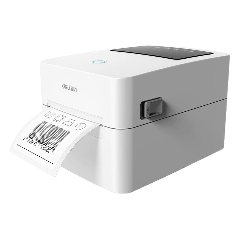 Термопринтер этикеток Deli 720W с Bluetooth, компактный, для экспресс-доставки, самоклеящаяся термобумага для штрихкодов, термопринтер этикеток