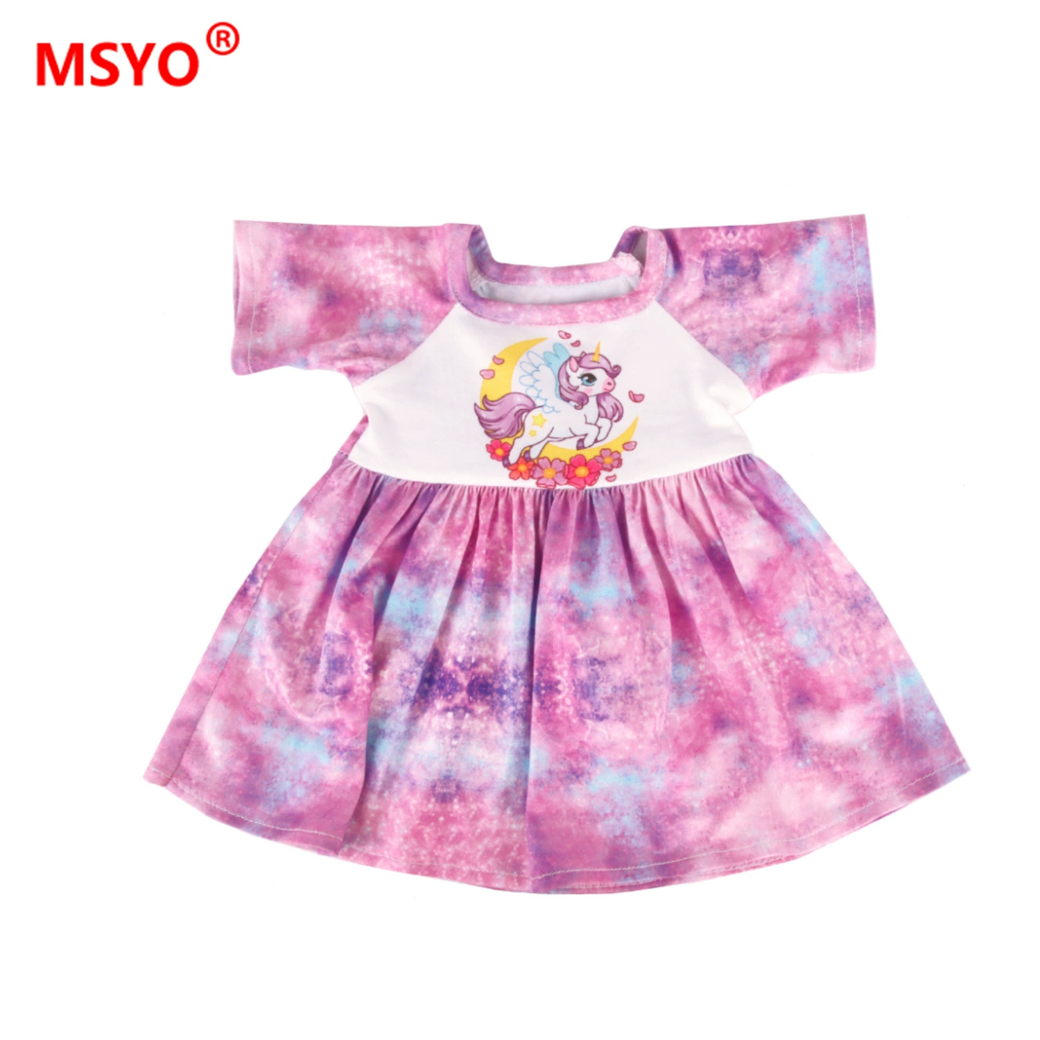 Милая кукла-девочка, пижама, реборн-д doll, 18 дюймов, США, детская одежда, единорог