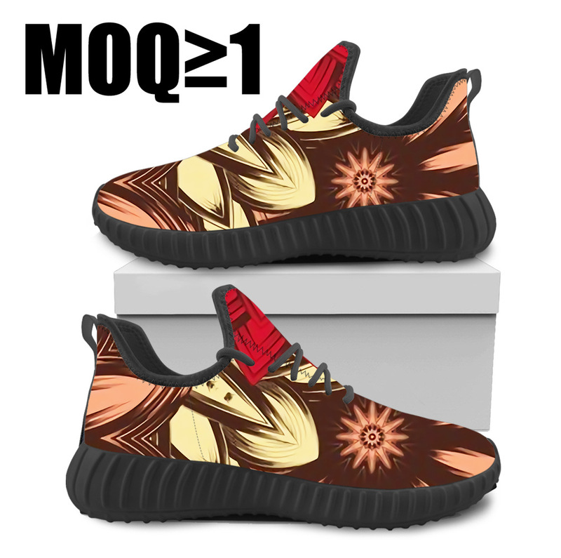 NFL football team running coconut shoes mesh sneaker generation hair fly woven shoes yeezy shoes support to print to do