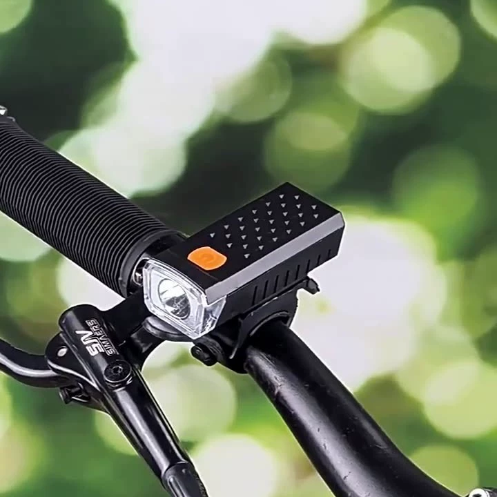 2266 Новый передний фонарь для велосипеда, зарядка через USB, трехскоростная регулировка, ночной фонарь для езды, быстросъемный детский фонарь