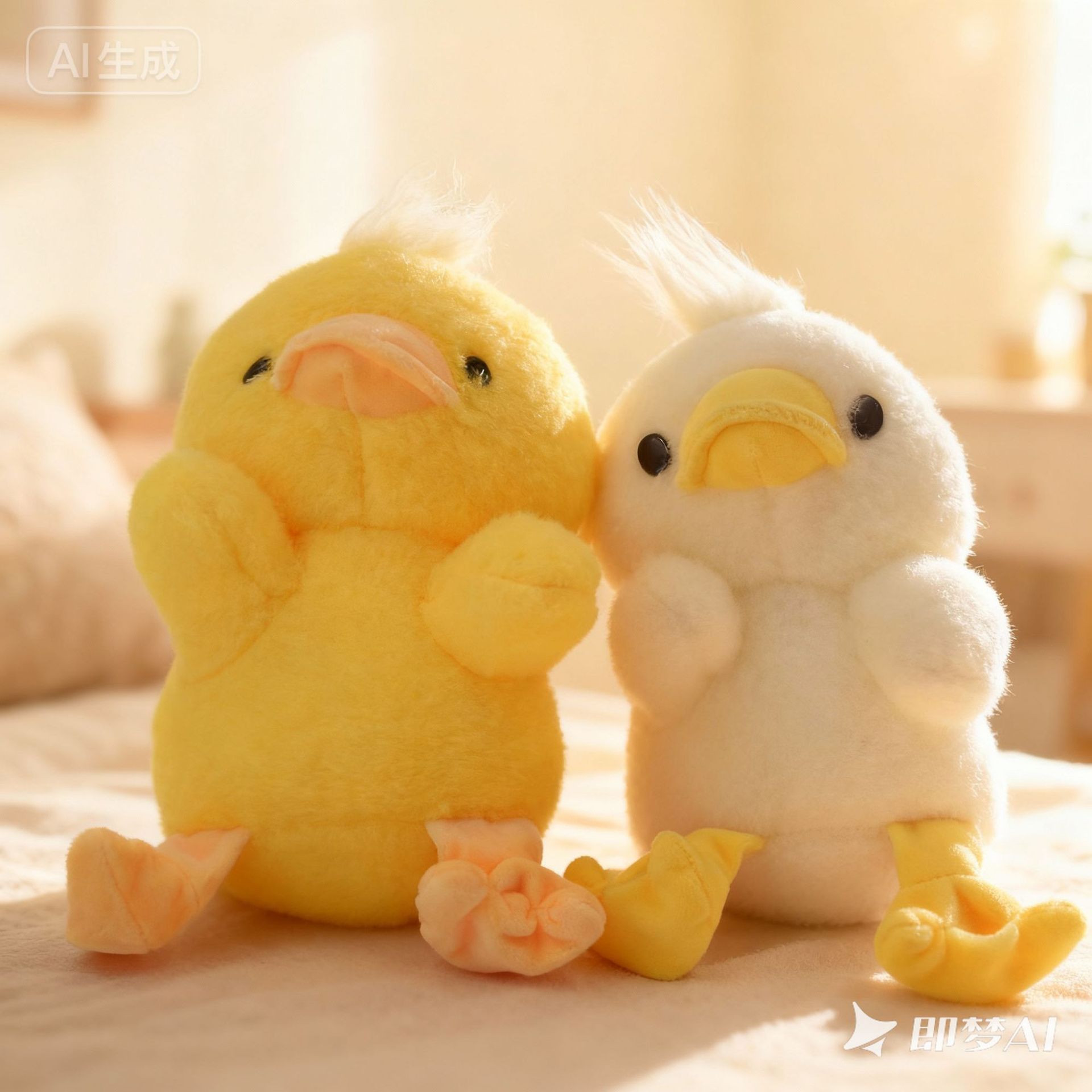 Pollo juguete de peluche muñeca muñeca máquina muñeca mesa acompañada de decoración muñeca agarrar el comercio exterior transfronterizo al por mayor