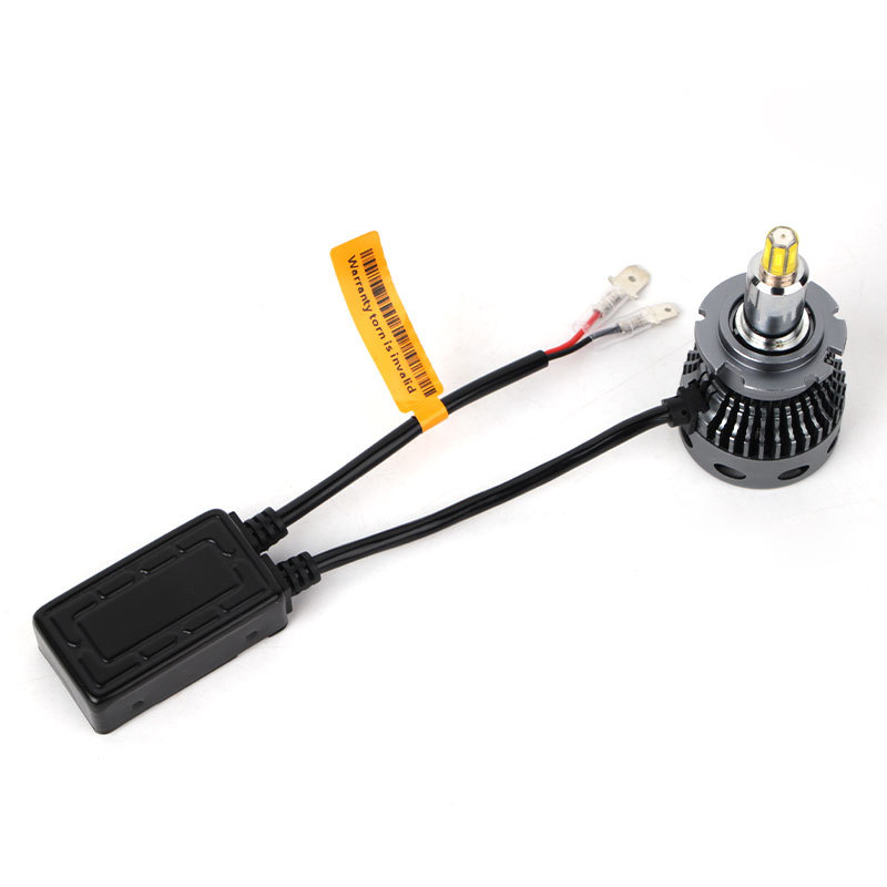 Faro LED de 360 Grados con Salida de Luz de 6 Lados, Bombilla D2h, Faro Láser para Automóvil, Lente Modificada, Luz para Automóvil, Faro Súper Brillante