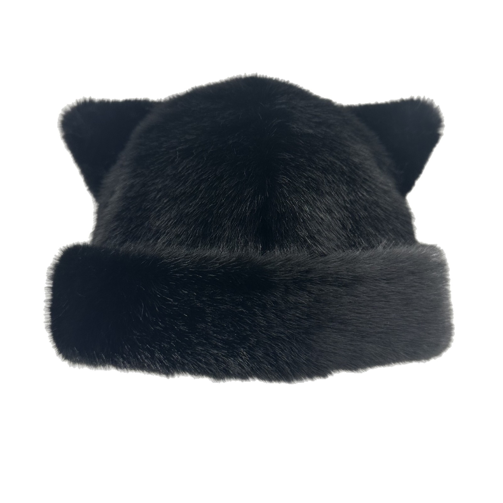 Elf transfronterizo adorable oso gorra de peluche de orejas caliente de invierno para mujeres gorras de protección de orejas de reducción de la edad gorras de capuchón universal