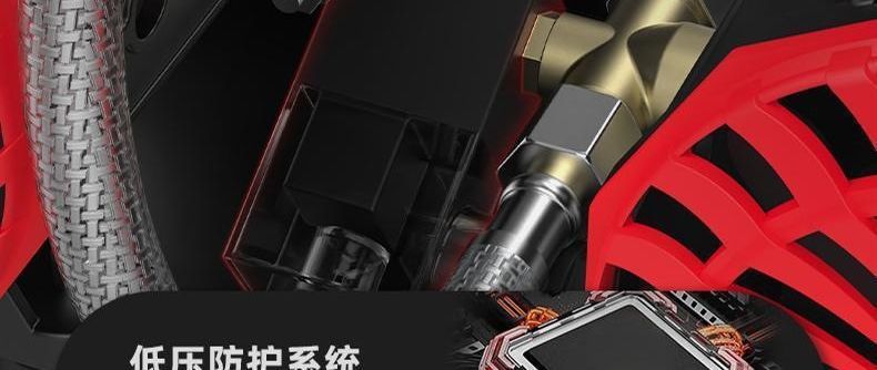 New air pump, air compressor, oil-free silent inflator, high-pressure air pump for woodworking, auto repair, and painting
