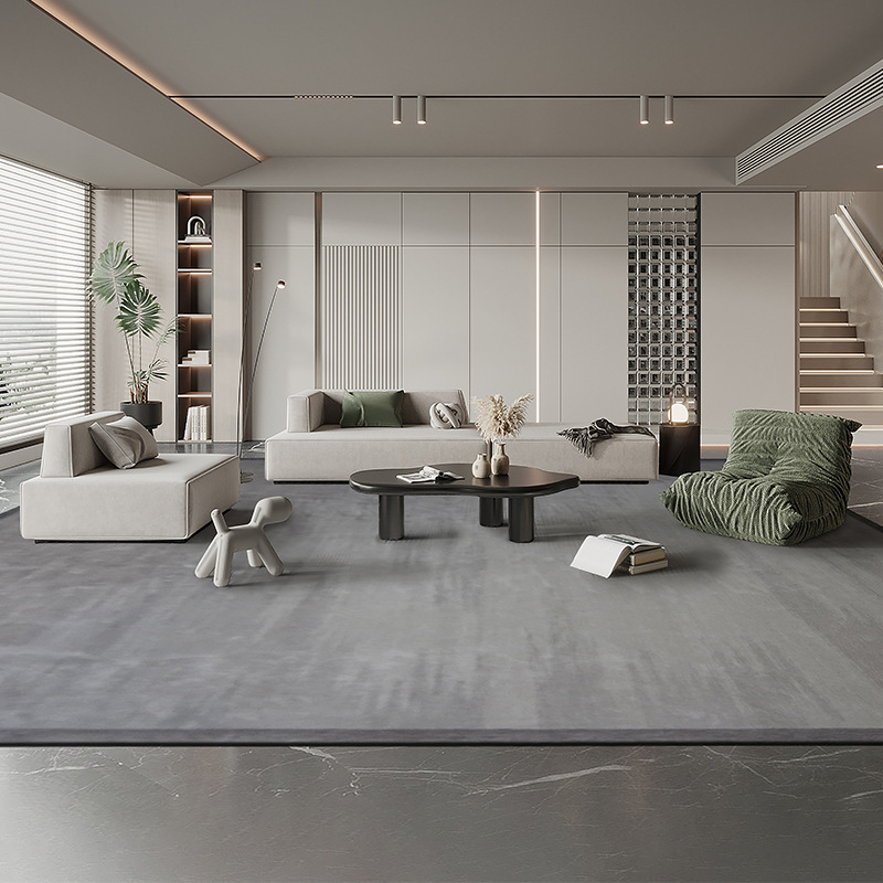 Fábrica de alfombra de sala de estar, alfombra de sofá, alfombra de té, alfombra de dormitorio, alfombra de espesor, alfombra resistente a la suciedad, fácil de cuidar, personalizada