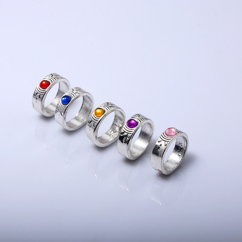 Animation Peripheral Magical Girl Madoka Magica Necklace Soul Core Ring Soul Gem Set Witch Night's Return