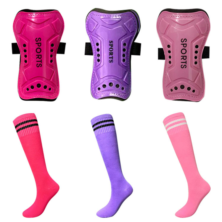 Football Shin Guards, Football Socks Set, Primary School Children's Calf Straps, Knee Pads, Protective Gear, Mid-Length Socks