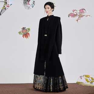 Xinghe Han Song Horse Face Skirt National Style Daily Autumn and Winter Weaving Gold Horse Face Skirt Hanfu