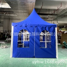 欧式尖顶篷户外展会尖顶帐篷婚礼摄影蓬房民宿餐饮帐篷车展帐篷