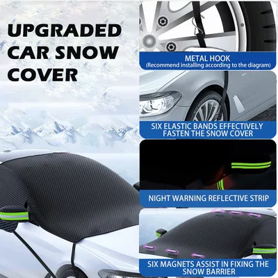 Snow Cover, Front Windshield, Anti-Freeze: Car snow shield