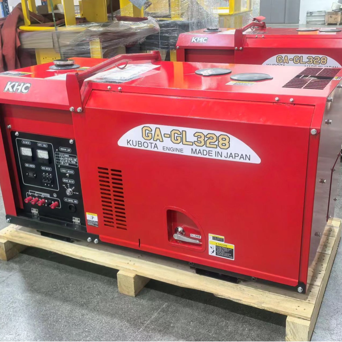 10KW凯汇成采用久保田动力GA-GL312三相400V永磁柴油发电机组